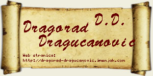 Dragorad Dragucanović vizit kartica